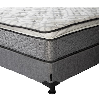 Foto 4 | Foto 4 | Colchón Restonic Vail Queen Size + Box Plomo