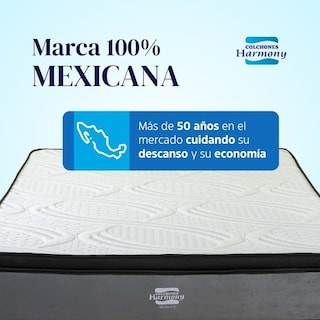 Foto 5 | Foto 5 | Colchón Memory Harmony en Caja Matrimonial