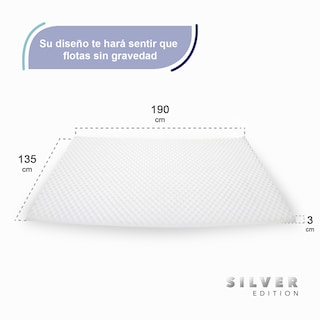 Foto 5 | Foto 5 | Colchoneta Memory Foam Matrimonial