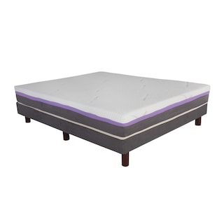 Foto 1 | Foto 1 | Colchón Good Matrimonial De Memory Foam 6 Cm De Memory Foam Firmeza Media Confort Y Soporte Máximo Blanco Matrimonial