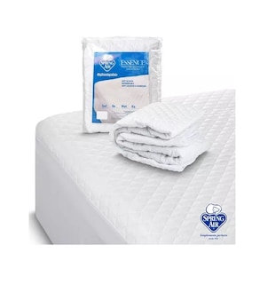 Foto 4 | Foto 4 | Protector De Colchón Impermeable Antibacterial Ajustable Hasta 45 Cm De Altura 102 Cm Blanco