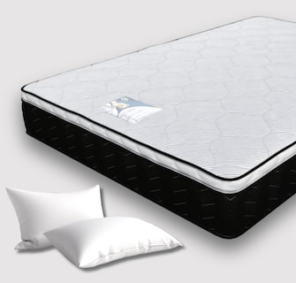 Foto 1 | Foto 1 | Colchón Matrimonial Serta Preston Comfort Pad + 2 Almohadas
