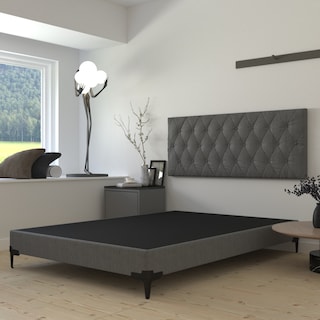 Foto 5 | Foto 5 | Base Box Tapiz Queen Size Dormez Gris