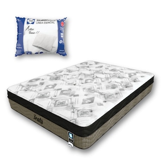 Foto 1 | Foto 1 | Colchón Sealy Matrimonial High Level Comfort + Almohada Sealy