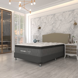 Foto 6 | Foto 6 | Colchón Restonic King Size Foam Spring Confort + 2 Almohadas