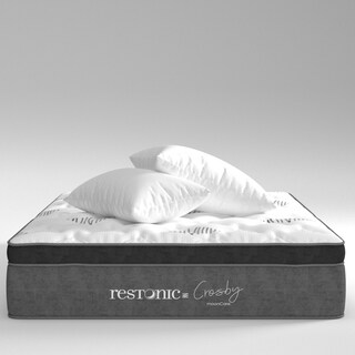 Foto 5 | Foto 5 | Colchón Restonic Matrimonial Foam Spring Confort + 2 Almohadas