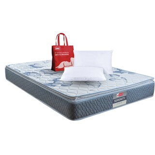 Foto 1 | Foto 1 | Colchón Individual Serenity Más Pack Con 2 Almohadas Atlas