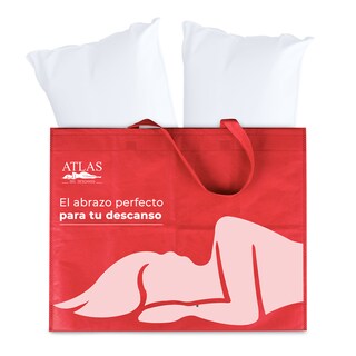 Foto 3 | Foto 3 | Colchón Individual Serenity Más Pack Con 2 Almohadas Atlas