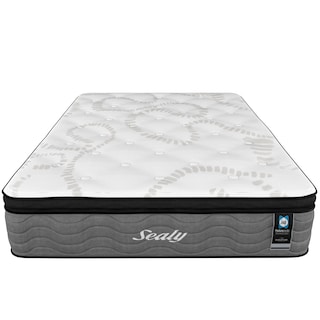 Foto 2 | Foto 2 | Colchón Sealy King Size Evolution Frit Posturepedic + 2 Almohadas Basic