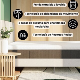 Foto 4 | Foto 4 | Colchón Emma Individual Comfort Premium