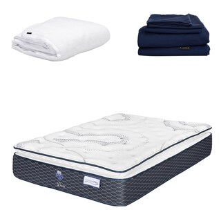 Foto 1 | Foto 1 | Colchón Spring Air Dover King Size + Protector Cloud + Sábanas Softy