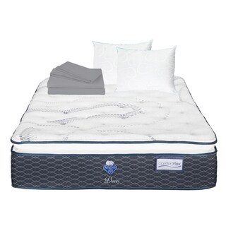 Foto 1 | Foto 1 | Colchón Spring Air Dover King Size + Almohada Oso2 + Sábanas Basic