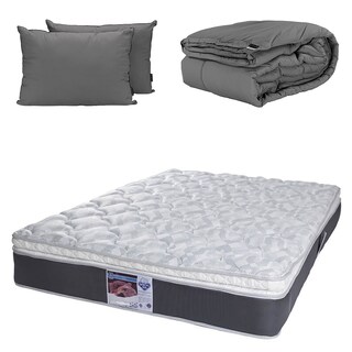 Foto 1 | Foto 1 | Colchón Spring Air Marte Queen Size + Almohada 2 Pack + Edredón Homy