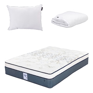 Foto 1 | Foto 1 | Colchón Spring Air Cantabria Queen Size + Almohada One + Protector Cloud