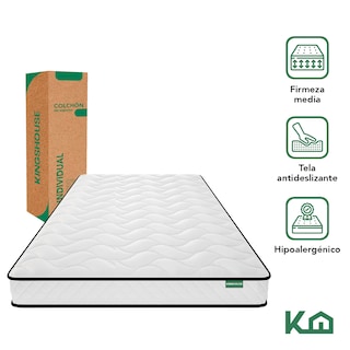 Foto 2 | Foto 2 | Colchón Individual en Caja KingsHouse Memory Foam