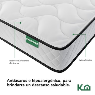 Foto 4 | Foto 4 | Colchón Individual en Caja KingsHouse Memory Foam
