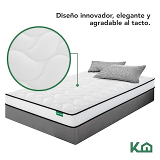 Foto 6 | Foto 6 | Colchón Individual en Caja KingsHouse Memory Foam