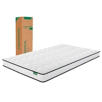 Colchón Individual Caja 12cm Memory Foam Espuma Alta Densida