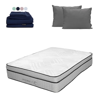 Foto 1 | Foto 1 | Colchón Restonic Lipa + Almohada 2pack + Sábanas Softy Matrimonial