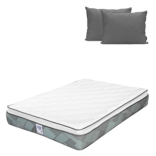 Foto 1 | Foto 1 | Colchón Spring Air Baggio + Almohada 2pack Matrimonial
