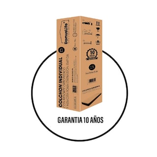 Foto 6 | Foto 6 | Colchón Individual Con Resorte Ortopédico Y Memory Foam Expansión Rápidan Domuslife