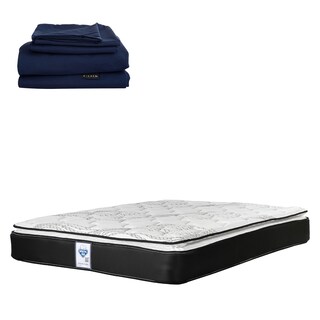 Foto 1 | Foto 1 | Colchón Spring Air Premier Matrimonial + Juego De Sábanas Softy