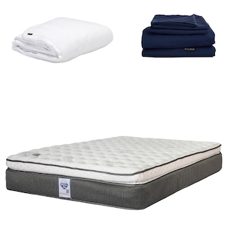 Foto 1 | Foto 1 | Colchón Spring Air Phantom Queen Size + Sábanas Softy