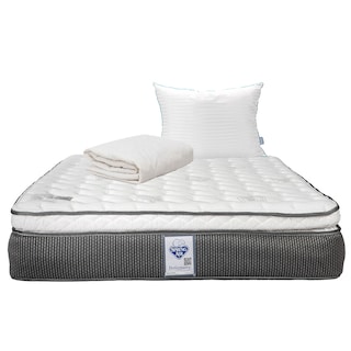 Foto 1 | Foto 1 | Colchón Spring Air Phantom Matrimonial + Almohada Royal+ Protector Ultra