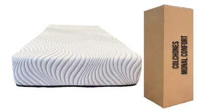 Foto 1 | Foto 1 | Colchón En Caja Monal Confort Elian Plus Individual Memory Foam 25 Cm De Grueso