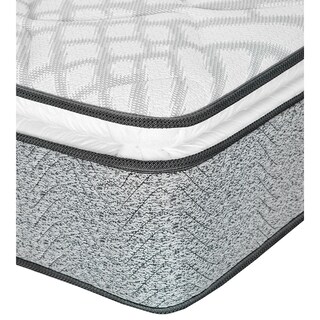 Foto 4 | Foto 4 | Colchón Restonic Vail Gris Queen Size + Sabanas Basic + Protector Ultra