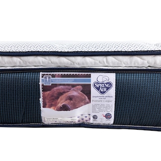 Foto 5 | Foto 5 | Colchón Spring Air Mónaco Azul Queen Size + Protector Ultra