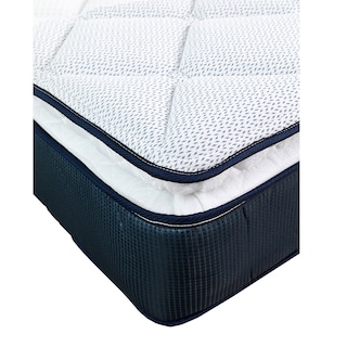 Foto 4 | Foto 4 | Colchón Spring Air Mónaco Azul Individual + Protector Ultra + 2 Almohadas Osos