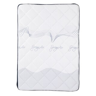 Foto 5 | Foto 5 | Colchón Spring Air Mónaco Azul Matrimonial + Protector Ultra + Almohada Oso