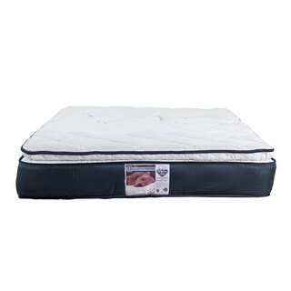 Foto 2 | Foto 2 | Colchón Spring Air Mónaco Azul Matrimonial + Protector Ultra + 2 Almohadas Osos