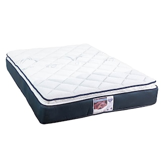 Foto 3 | Foto 3 | Colchón Spring Air Mónaco Azul Matrimonial + Protector Ultra + 2 Almohadas Osos