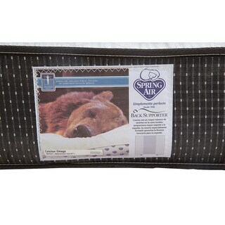 Foto 4 | Foto 4 | Colchón Spring Air Omega Negro Queen Size + Protector Ultra