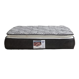 Foto 2 | Foto 2 | Colchón Spring Air Omega Negro Matrimonial + Almohada Osos + Sábanas Basic