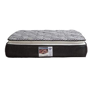 Foto 2 | Foto 2 | Colchón Spring Air Omega Negro Matrimonial + Almohada Osos + Protector Ultra + Sábanas Basic