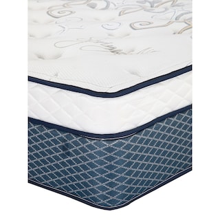 Foto 4 | Foto 4 | Colchón Spring Air Cantabria Color Vivos Dorados King Size + Almohada Royal + Protector Ultra
