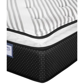 Foto 3 | Foto 3 | Colchón Spring Air Alaska Color Negro Queen Size + Almohada One + Protector Cloud