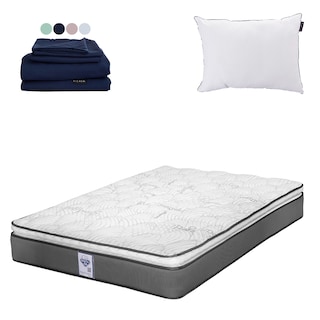 Foto 1 | Foto 1 | Colchón Spring Air Prestige Matrimonial + Almohada One + Juego De Sábanas Softy