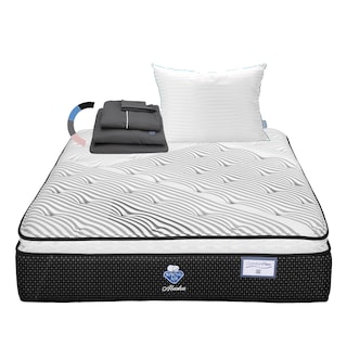Foto 1 | Foto 1 | Colchón Spring Air Alaska + Almohada Royal + Sábanas Royal Queen Size