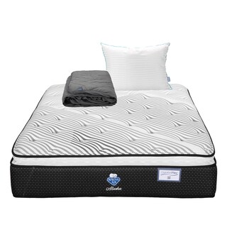 Foto 1 | Foto 1 | Colchón Spring Air Alaska Matrimonial + Almohada Royal + Protector Lux
