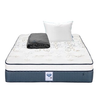 Foto 1 | Foto 1 | Colchón Spring Air Cantabria Color Vivos Dorados King Size + Almohada Royal + Protector Lux