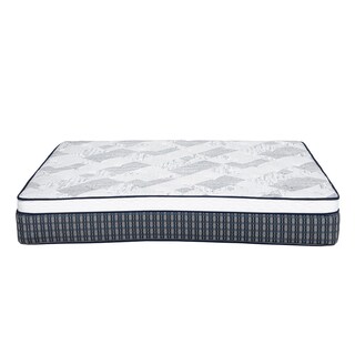 Foto 4 | Foto 4 | Colchón Spring Air Cardona Color Cuadros Azules King Size + Almohada Royal + Protector Ultra