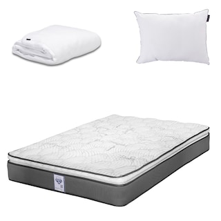 Foto 1 | Foto 1 | Colchón Spring Air Prestige Matrimonial + Almohada One + Protector De Colchón Cloud