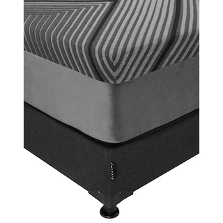 Foto 4 | Foto 4 | Colchón Rogga+Box Dicasa Color Negro Matrimonial+Sábanas Softy