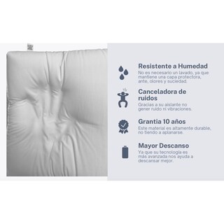 Foto 3 | Foto 3 | Almohada Pily Memory Foam King Size