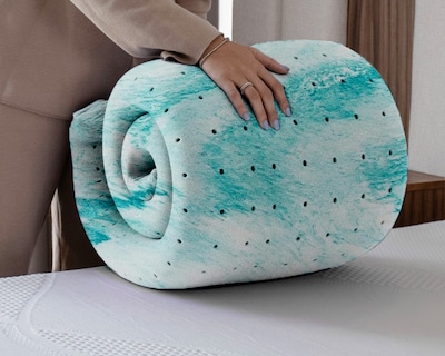 Foto 4 | Foto 4 | Colchoneta Cloud Matrimonial De Memory Foam