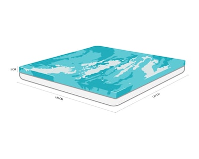Foto 8 | Foto 8 | Colchoneta Cloud Matrimonial De Memory Foam